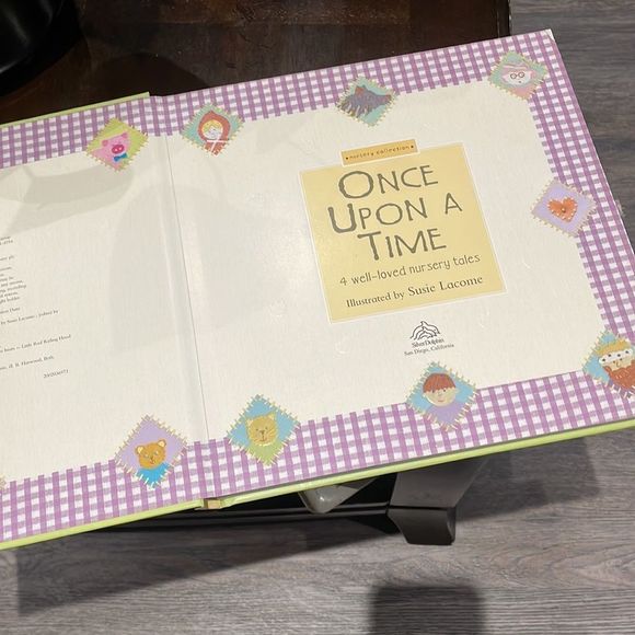 Nursery collection hard cover book “Once Upon A Time - Picture 2 of 3